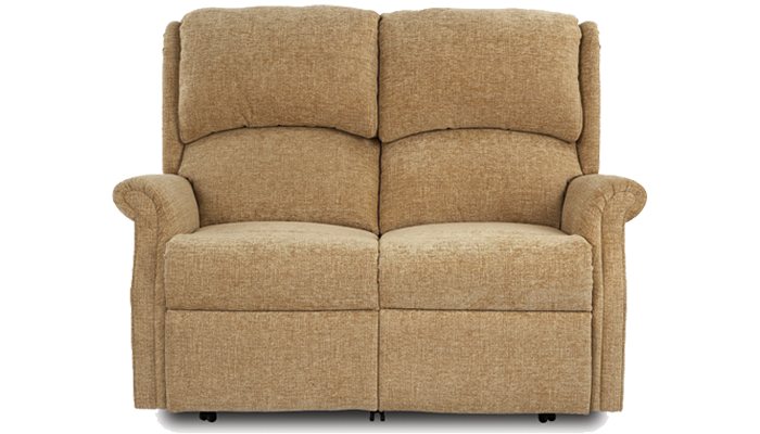 Regent 2 Seater Manual Reclining Sofa Front View